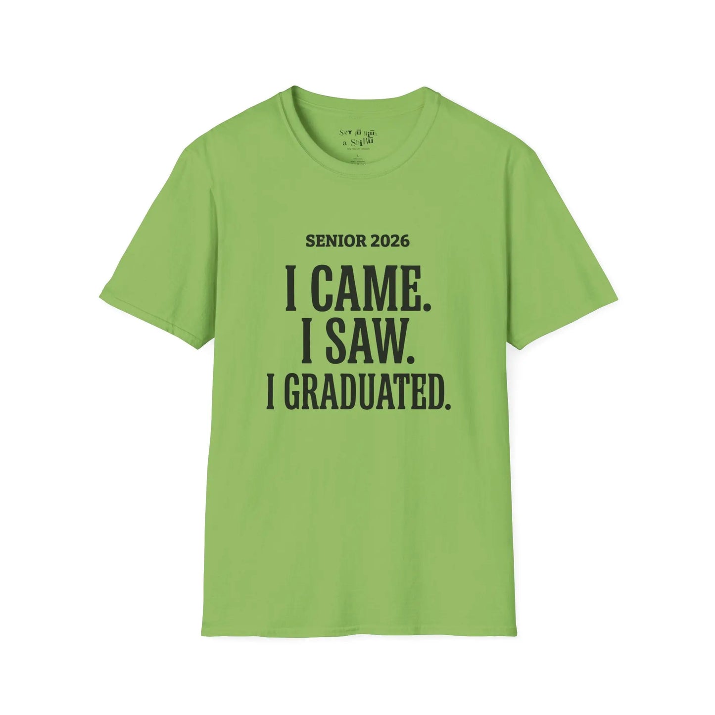 Senior 2026 Graduation Tee Shirt Printify