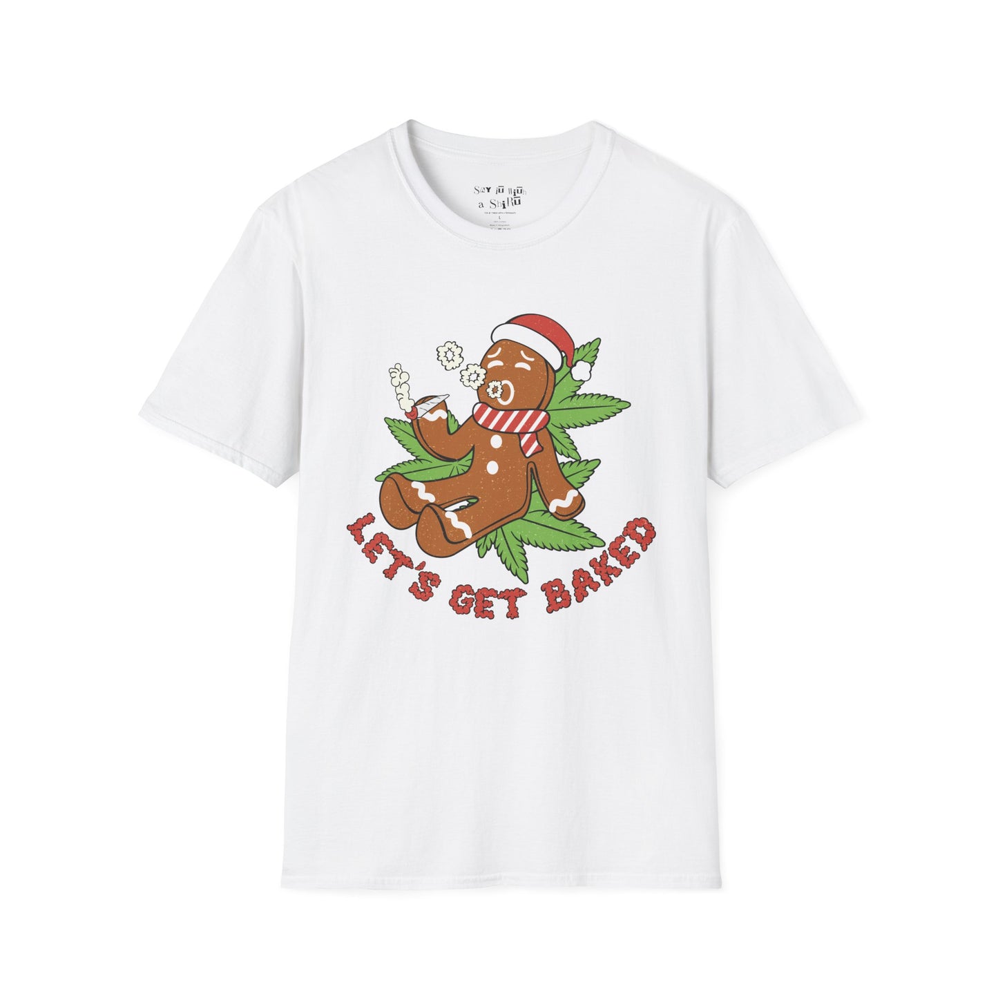 Let’s Get Baked Gingerbread Christmas Tee Shirt