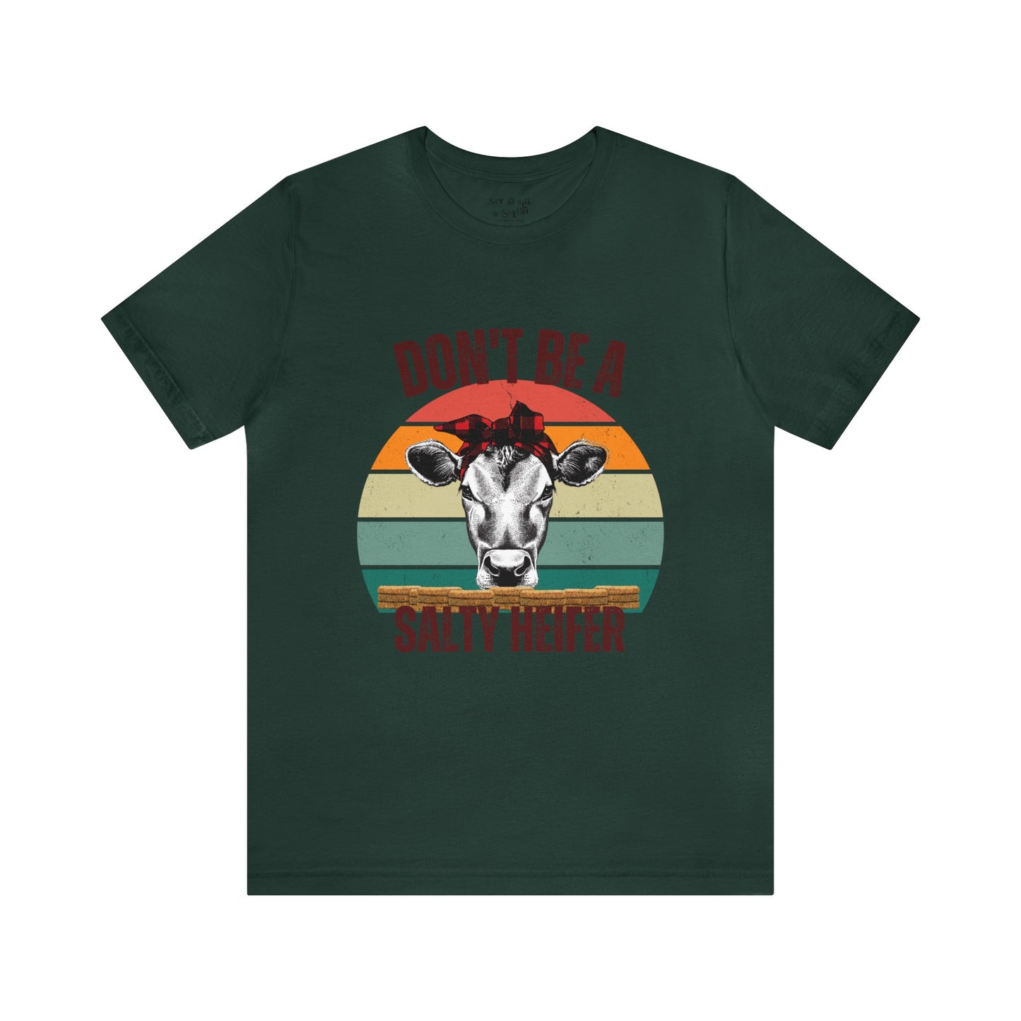 Don't Be A Salty Heifer Tee Shirt