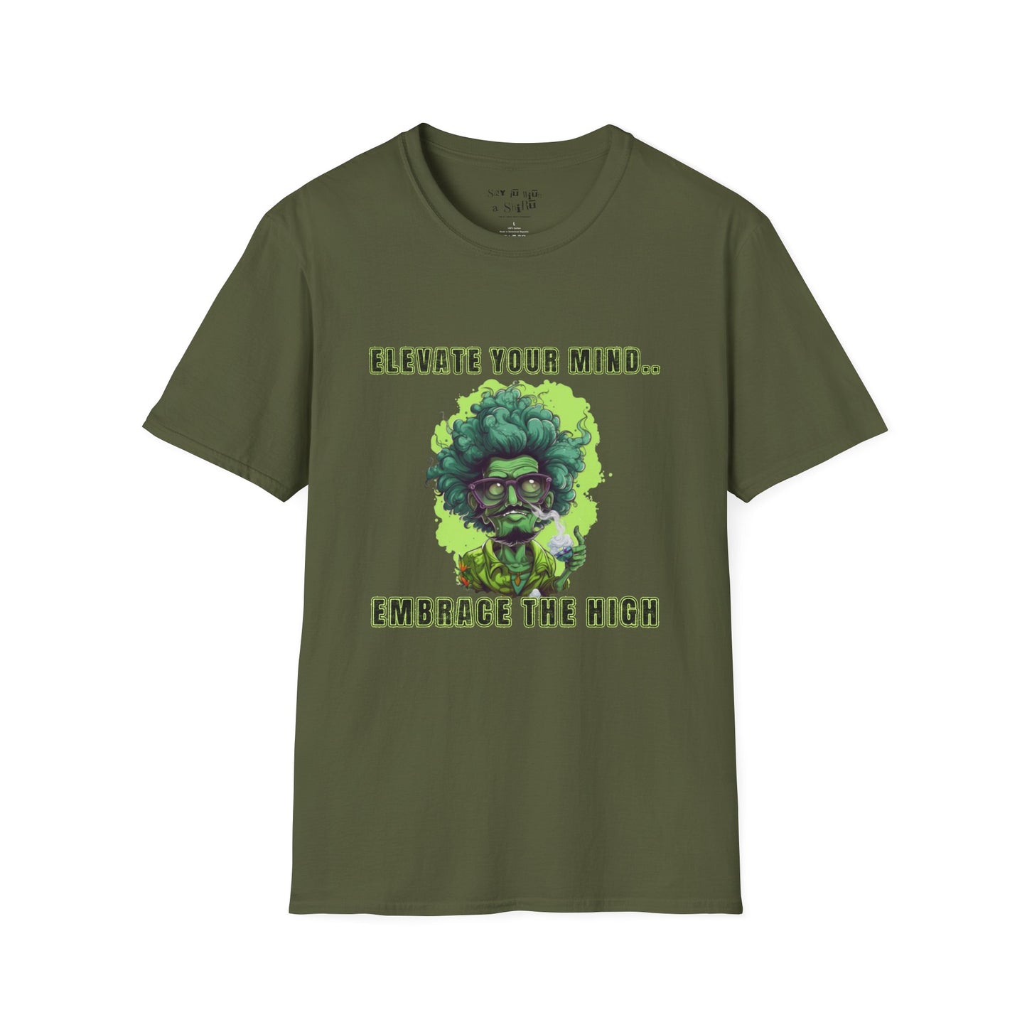 Elevate Your Mind, Embrace the High Tee Shirt