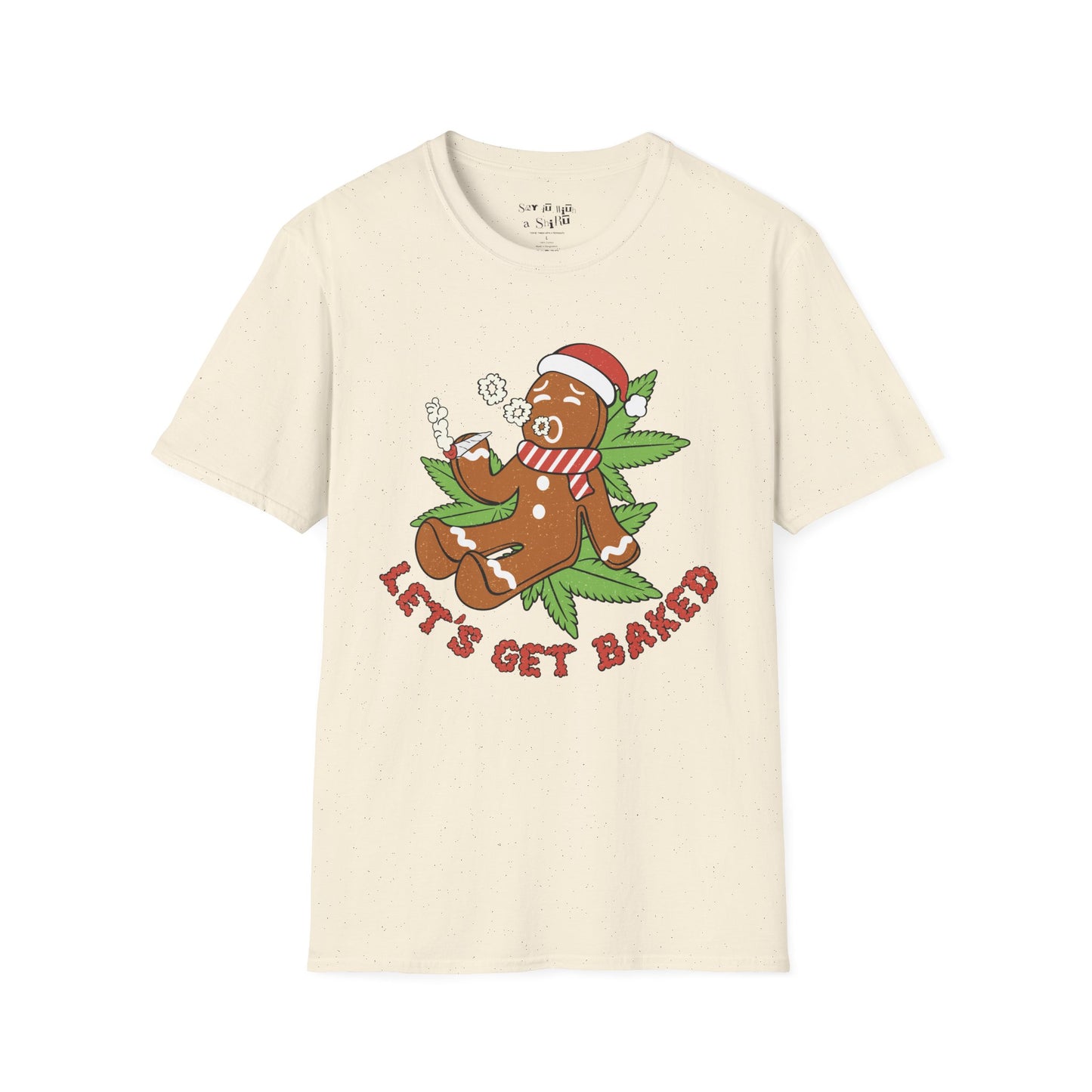 Let’s Get Baked Gingerbread Christmas Tee Shirt