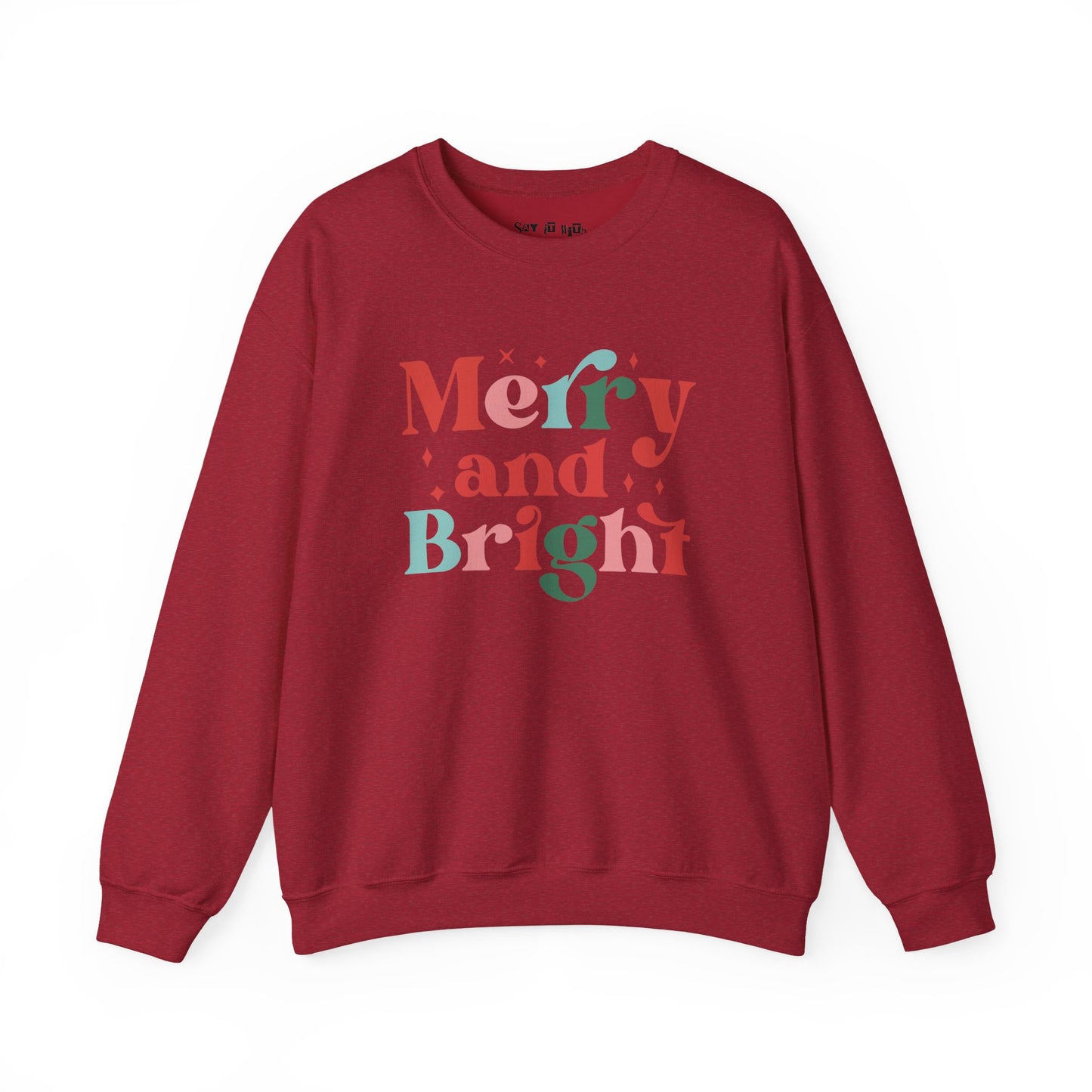 Merry and Bright Christmas Sweatshirt