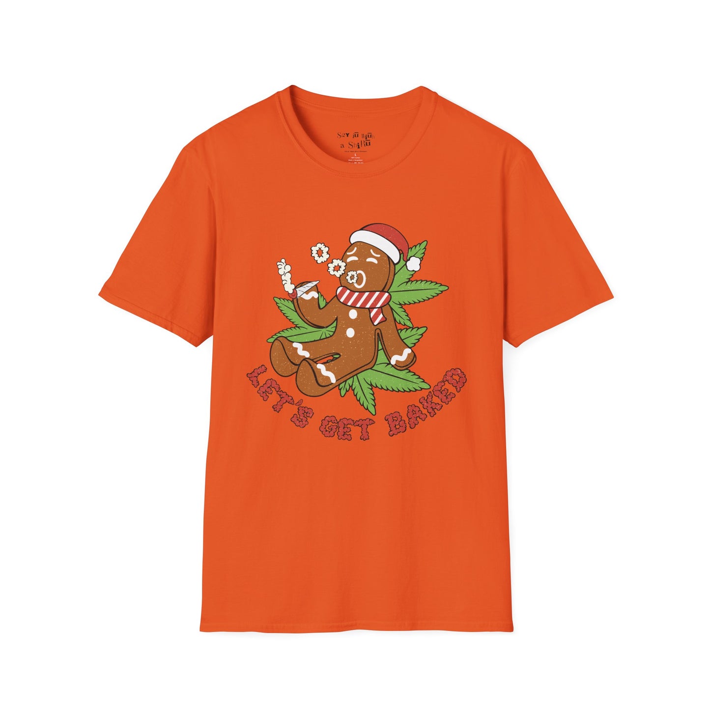 Let’s Get Baked Gingerbread Christmas Tee Shirt