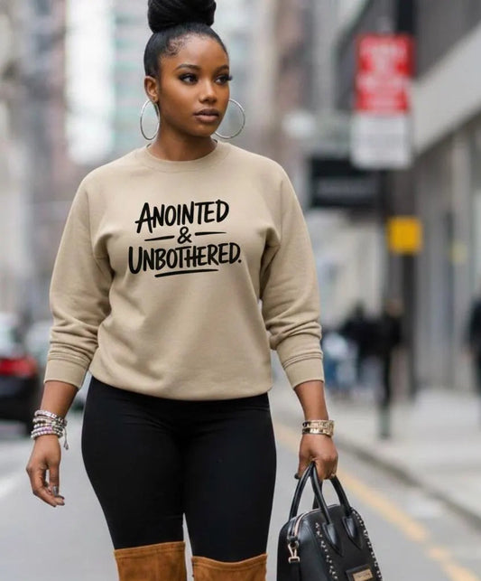 Anointed and Unbothered Sweatshirt